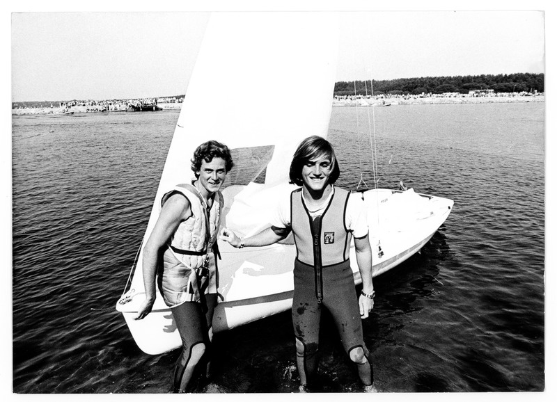 XXII Moskva suveolümpiamängude purjeregatt Tallinnas 1980, kuldmedali võitjad brasiillased Marcos Pinto Rizo Soares ja Eduardo Penido