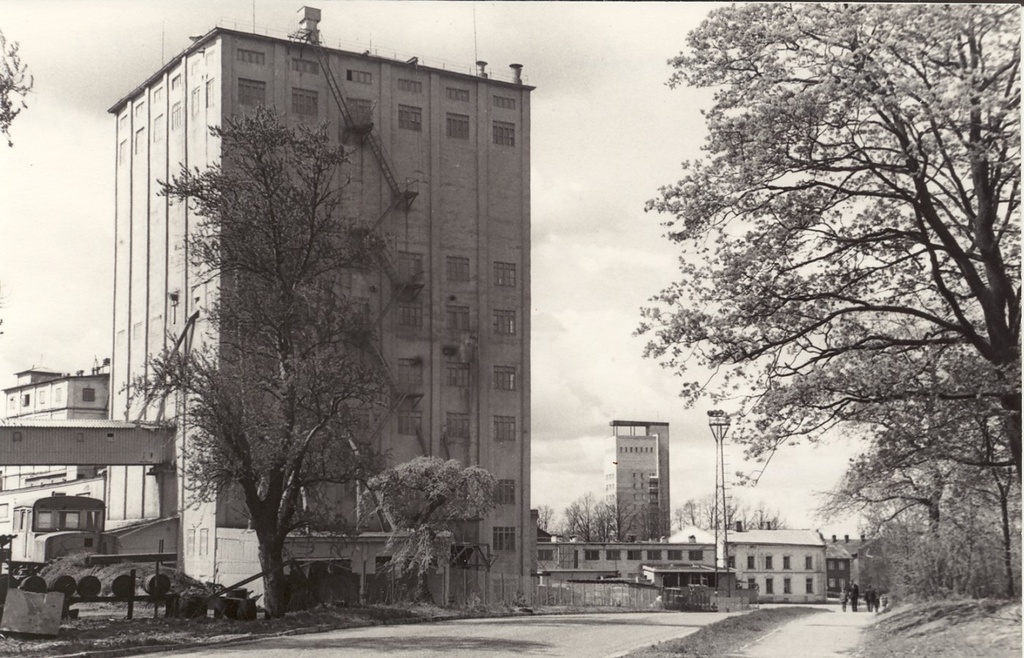Vaade teraviljasaaduste kombinaadi hoonetele