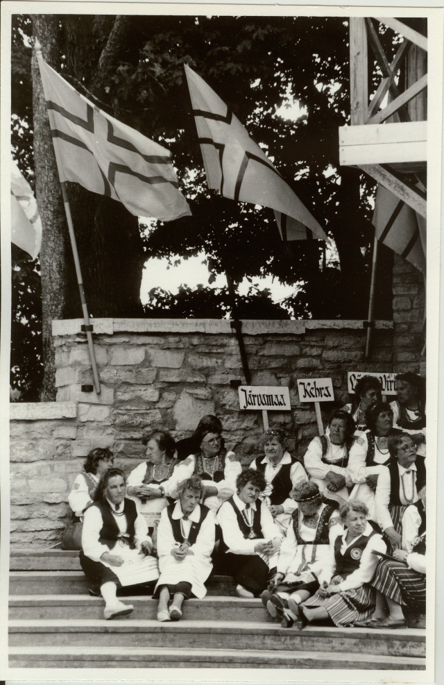 foto Ingeri-soomlaste pidupäev Paide Vallimäel 1994