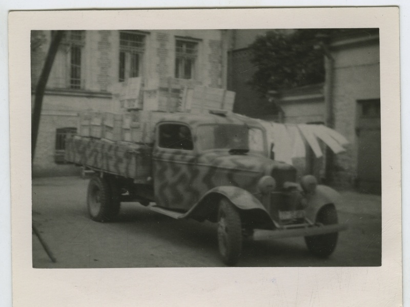 Tallinna Linnaarhiivi materjalide vedu Saksamaale 14.06.1944.