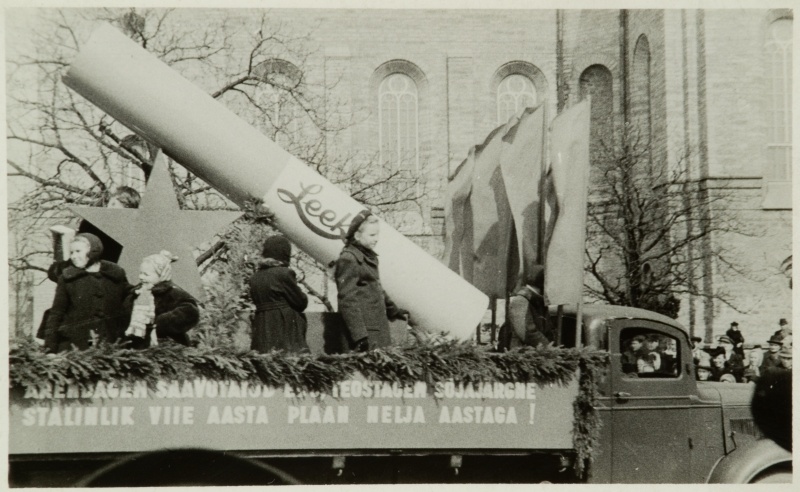 1. mai demonstratsioon ja paraad Tallinnas 1948.a.
