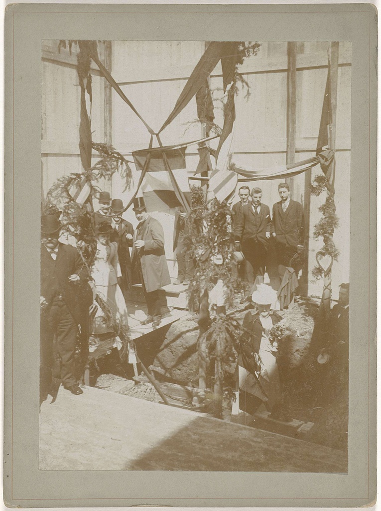 Feestelijke opening van een bouwproject in Amsterdam, Amsterdam
