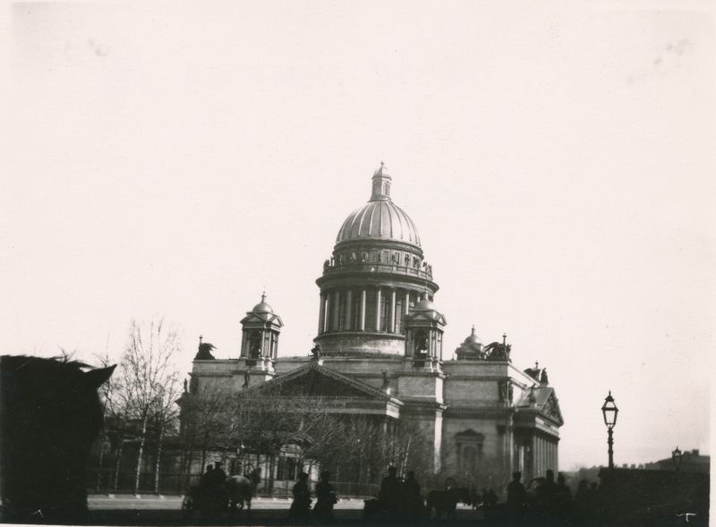Foto. Peterburg. Iisaku kirik. 1891