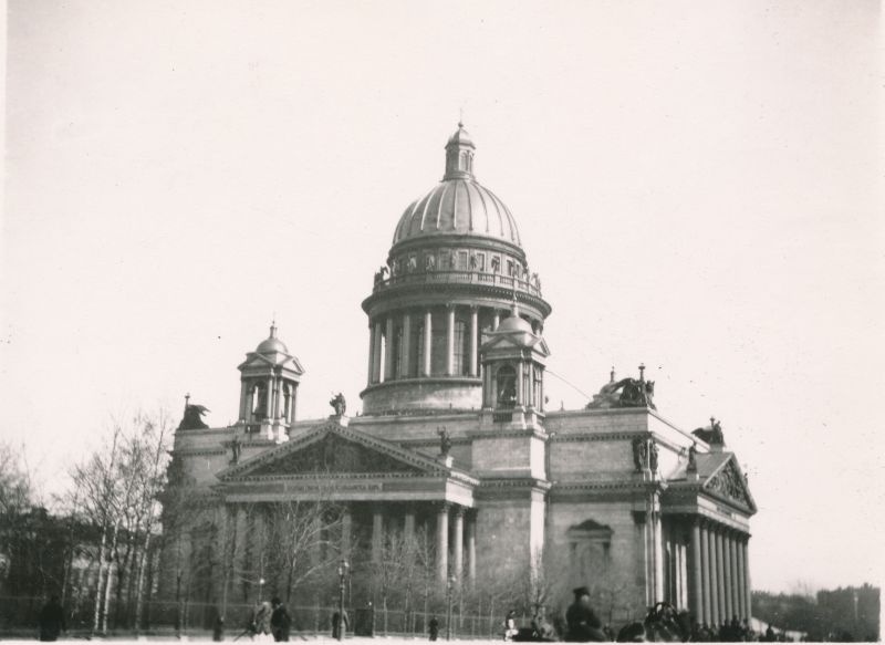 Foto. Peterburg. Iisaku kirik. 1891