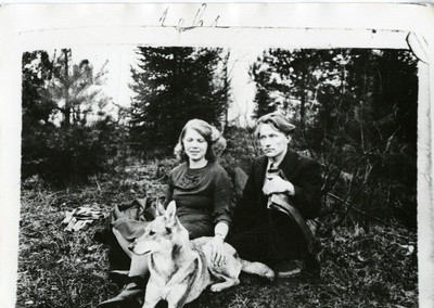 Rudolf Kriisa abikaasa Hermiinega  duplicate photo