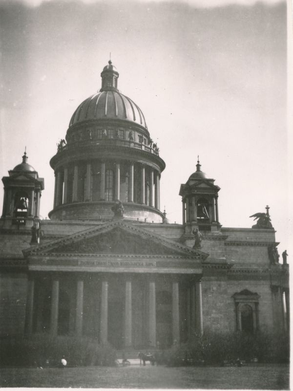 Foto. Peterburg. Iisaku kirik. 1891