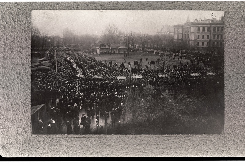 1905. aasta 16. oktoobri ohvrite matuserongkäik Uuel turul, 20.10.1905.