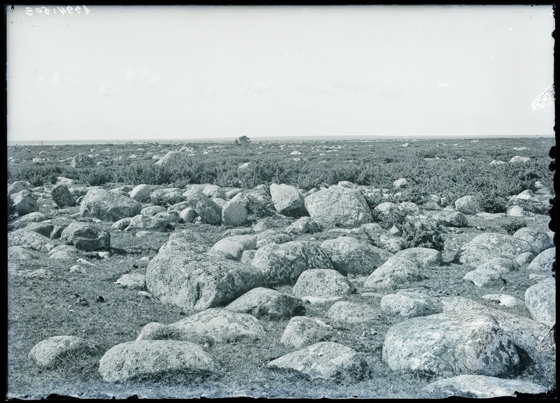 Kivik Prangli saare keskel 1922. Jõelähtme khk