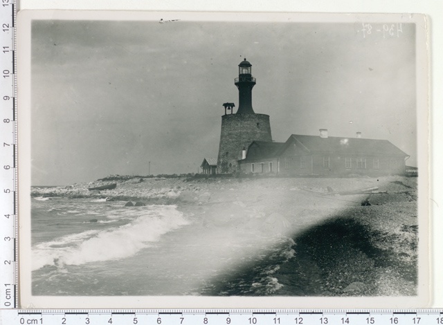 Keri (Kockskäri) tuletorn ja osa saart kagust, 1922
