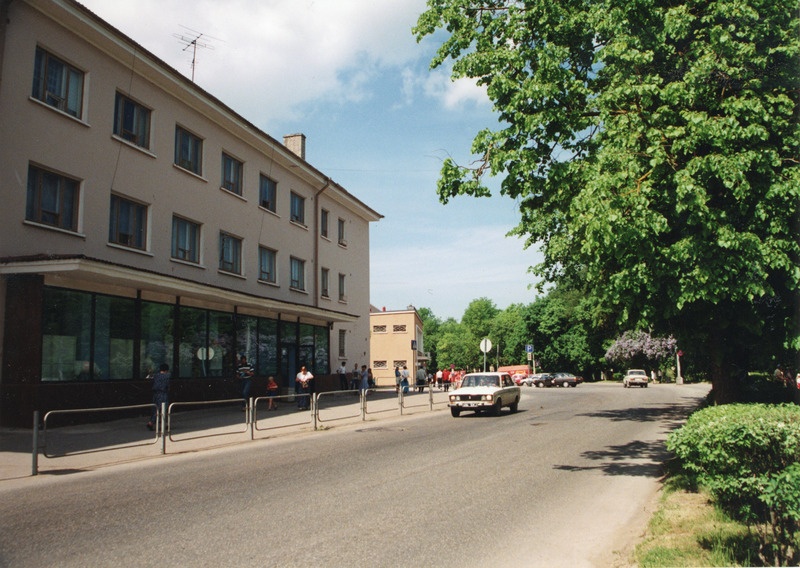Vaade Jõhvi kesklinnale.