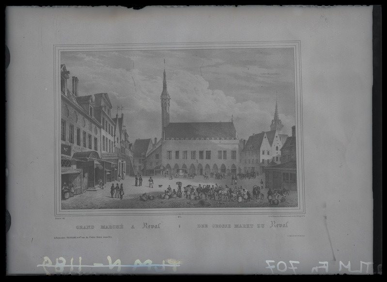 Amont-Bernard-Bichebois-Avanzo, der Grosse Markt zu Reval, lito.