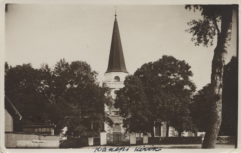 Estonia : Võrumaa : Kanepi church