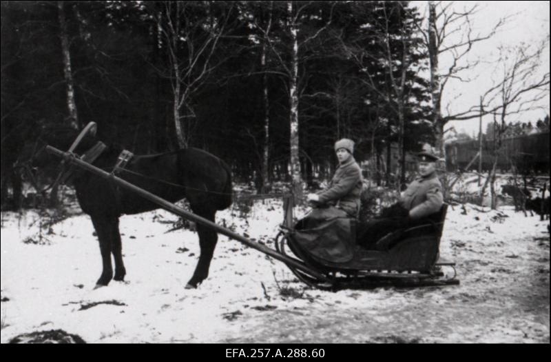 Vabadussõda. 1.Diviisi ülem kindralmajor Aleksander Tõnisson Kehras.