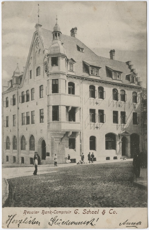 Tallinn, Scheeli panga hoone (G. Scheel & Co)