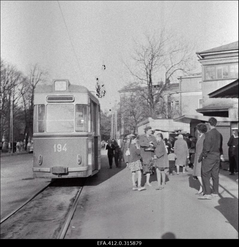 Kadrioru trammipeatuses.