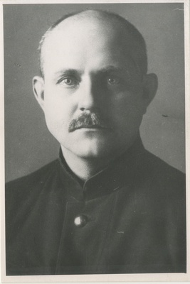 Fotokoopia. Johannes Käspert (1886-1937).  duplicate photo