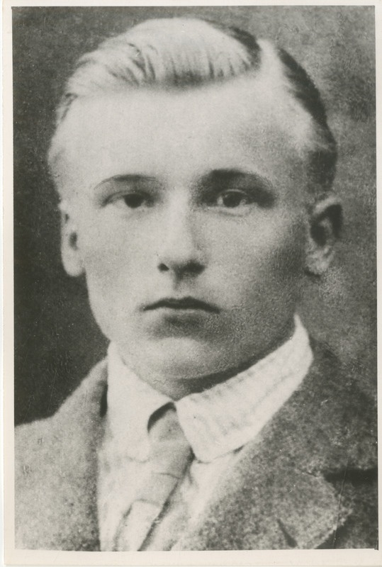 Fotokoopia. Voldemar Telling (sünd. 1903).