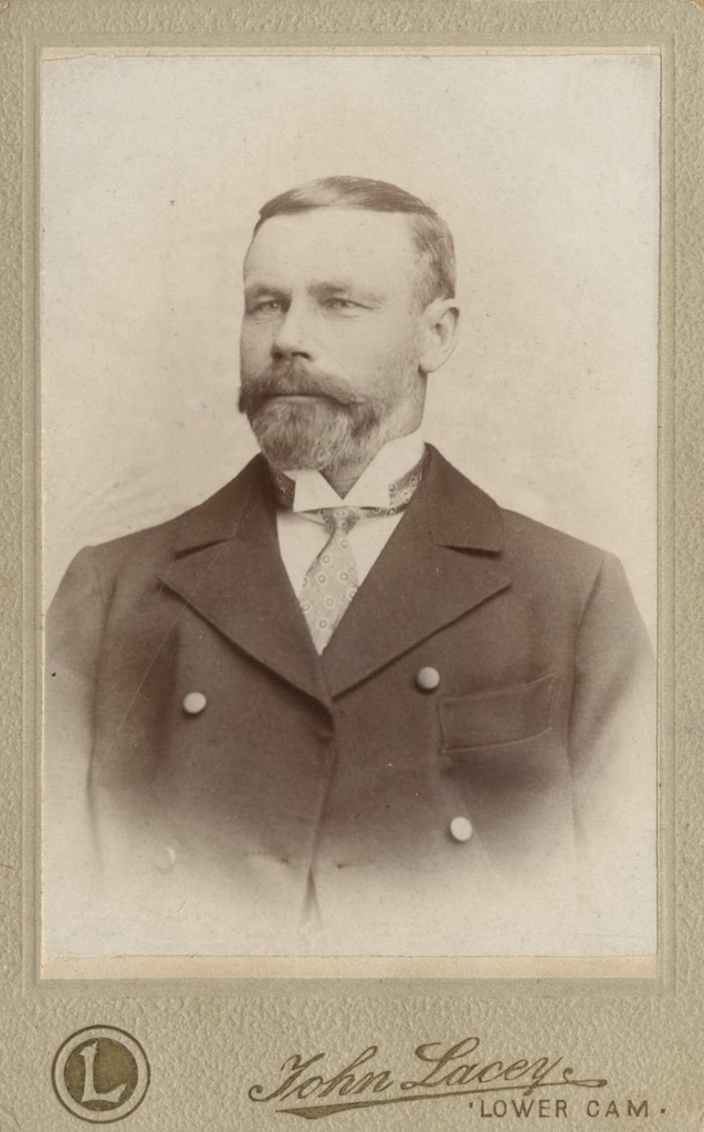 Foto. Hans Martinson, kapten.