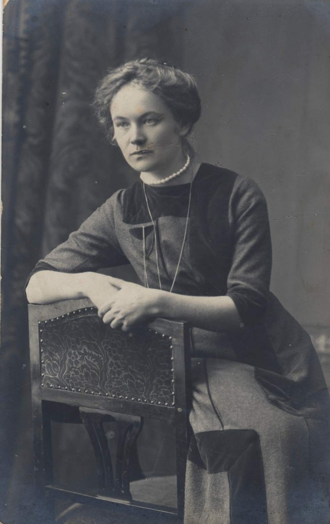 Foto. Anna Nõmmik, lauluõpetaja Pärnu-Jaagupis.