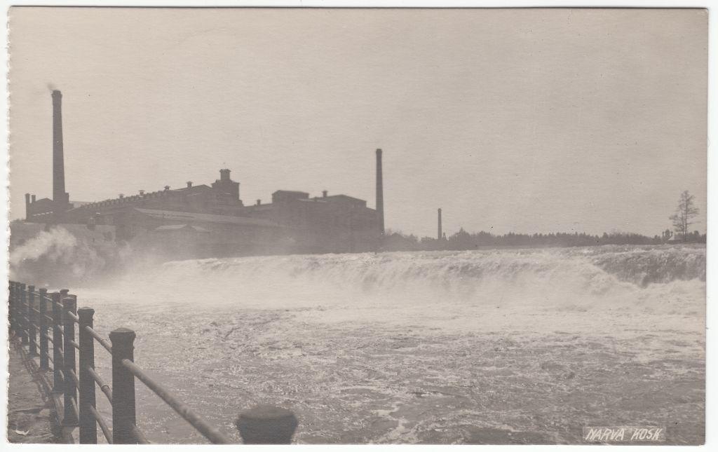 Postkaart: Narva kosk