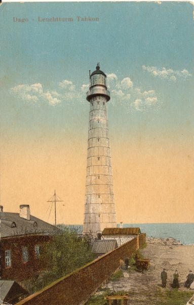 Värviline postkaart. Tahkuna tuletorn.
Hiiumaa