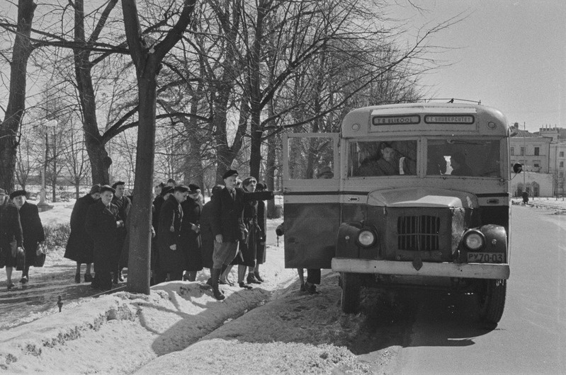 Tartu ülikooli Üliõpilaste Teadusliku Ühingu konverentsi külalised. Märts 1956. a.