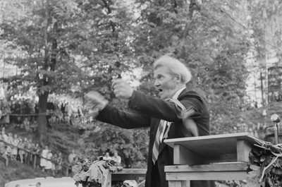I üliõpilaste laulupidu 1956. a. Helilooja Juhan Simm.  similar photo