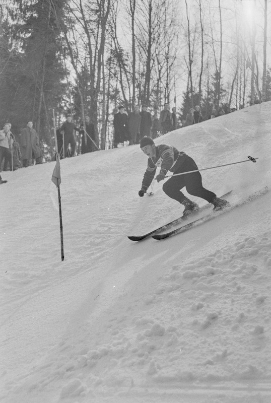 Eesti NSV esivõistlused suusatamises Otepääl. Slaalom. 23.-24. märts 1959. a.