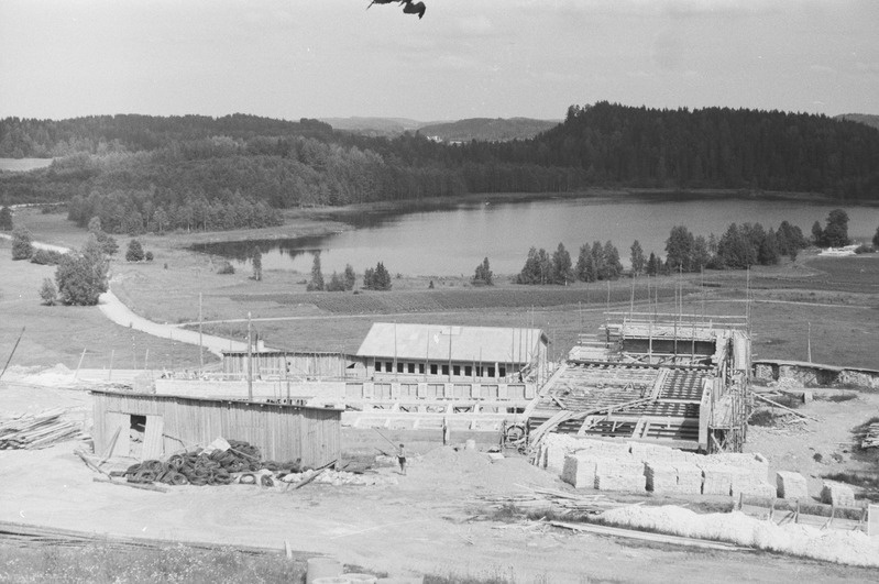 Kääriku ehitus. 13.-14. juuli 1960. a.