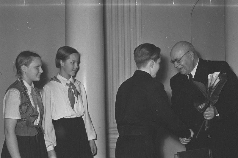 Professor Johannes Piiperi 75. juubeli aktus 1957. a.