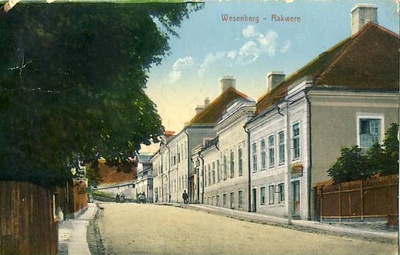 Rakvere, Tallinna tänava algus  duplicate photo