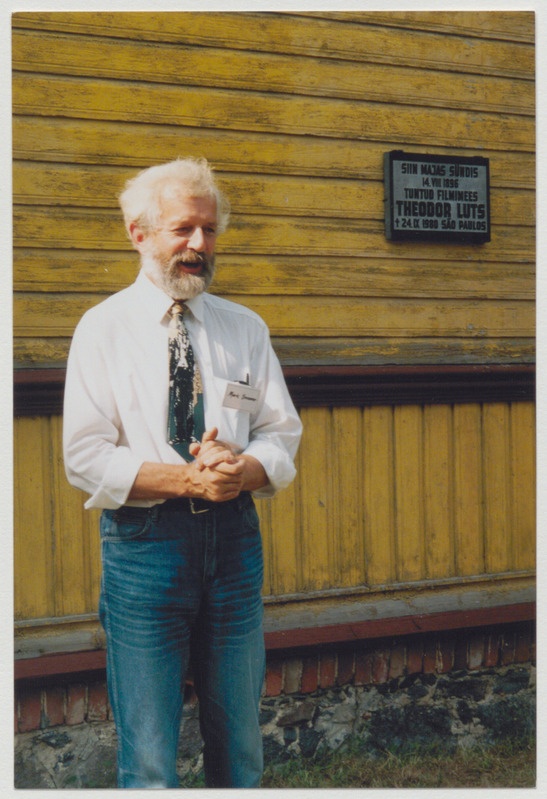 Theodor Lutsu filmipäevadel mälestustahvli avamine