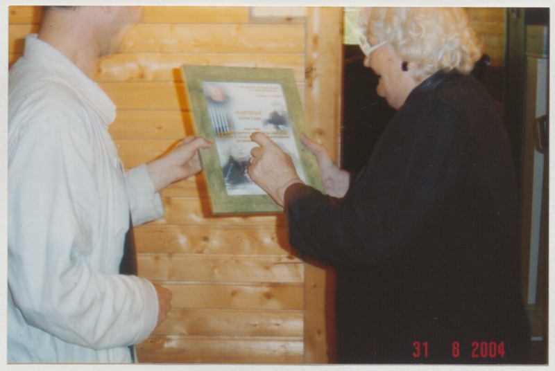 Foto "Palamuse muuseumi töötajate austamisõhtu",III. 31.08.2004