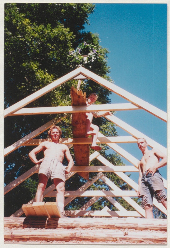 Palamuse koolmuuseumi kõrvalhoone ehitus