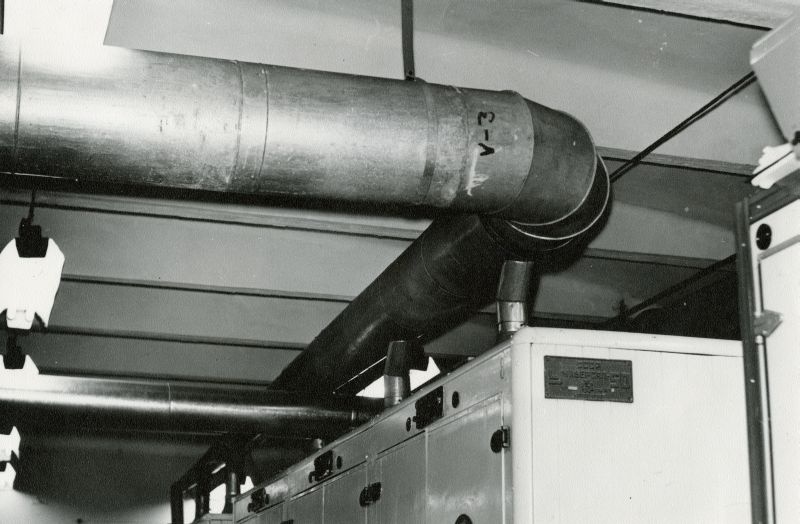 Ventilatsiooniõhu jaotuse torud Tallinna Linnuvabriku haudejaamas