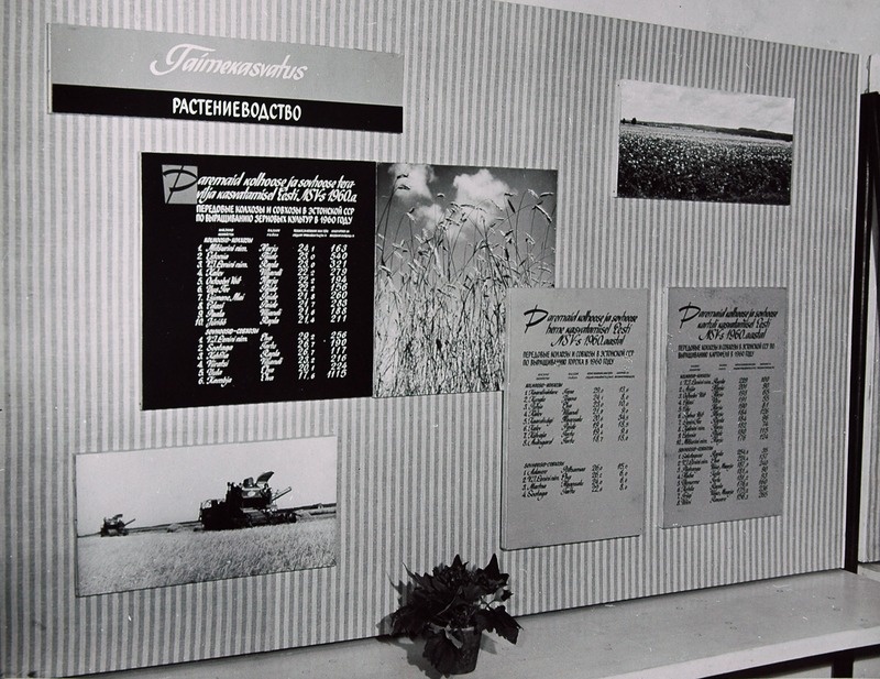 Põllumajanduse alal töötajate vabariikliku nõupidamise näitus 1961.a.