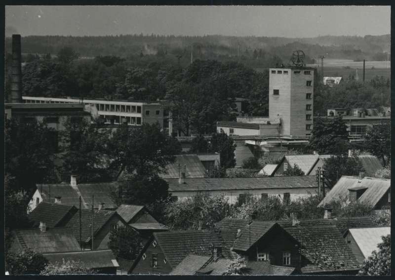 foto, Viljandi, linn, piimakombinaat, ümbrus, 1978, foto E. Veliste