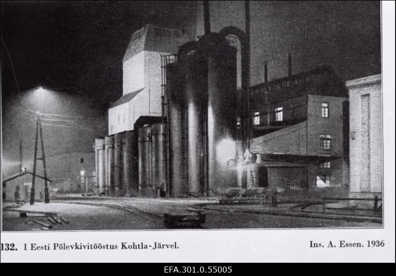 I Eesti Põlevkivitööstus Kohtla-Järvel (insener A. Essen 1936.aastal).