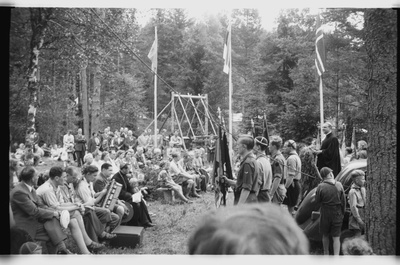 Esimene eestlaste skaudilaager Metsakodus Rootsis  similar photo