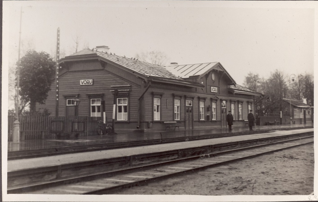 Võru raudteejaama hoone
