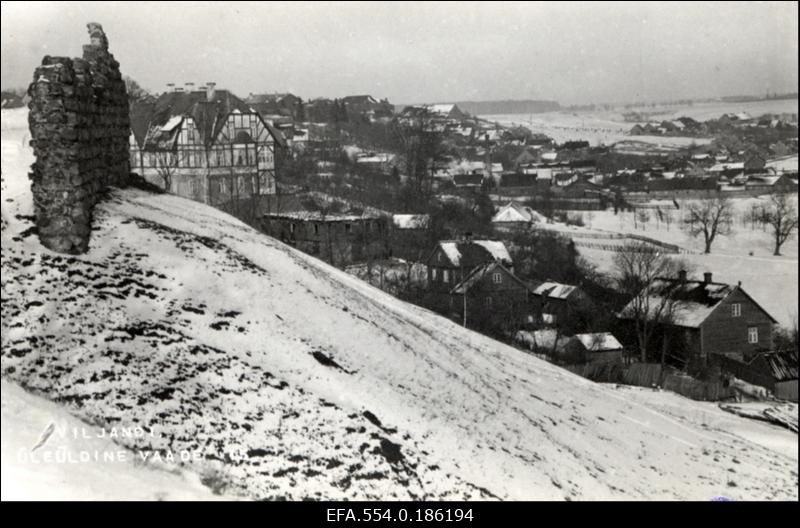 Vaade Lossimägedelt Viljandile.