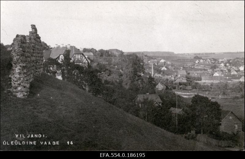 Vaade Lossimägedelt Viljandile.