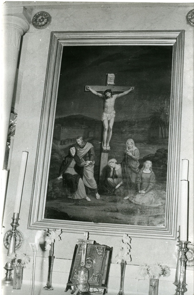 Kuressaare Laurentiuse kirik, altarimaal "Kolgata"