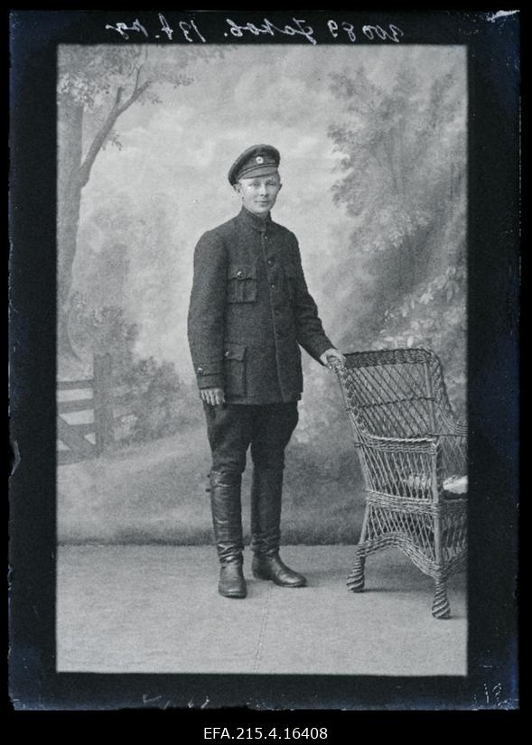 Sõjaväelane Anton Jakob.