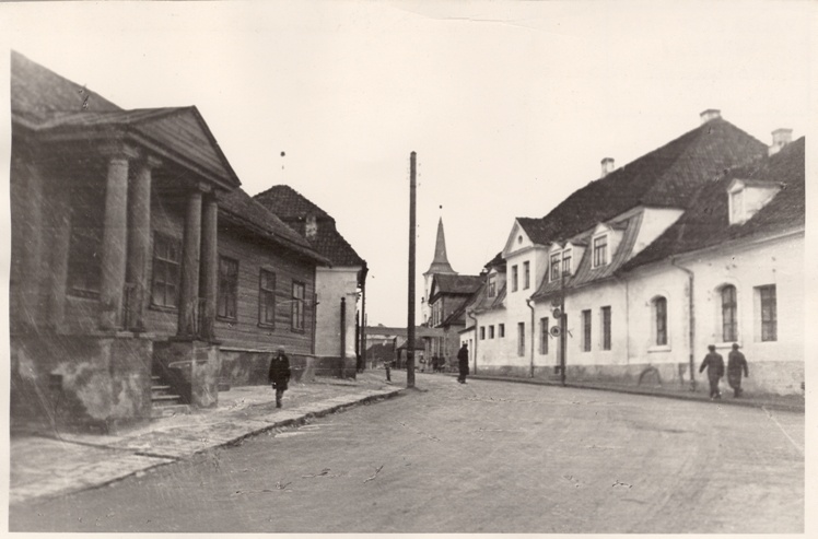 Riia tänava vaade Jaani kiriku suunas