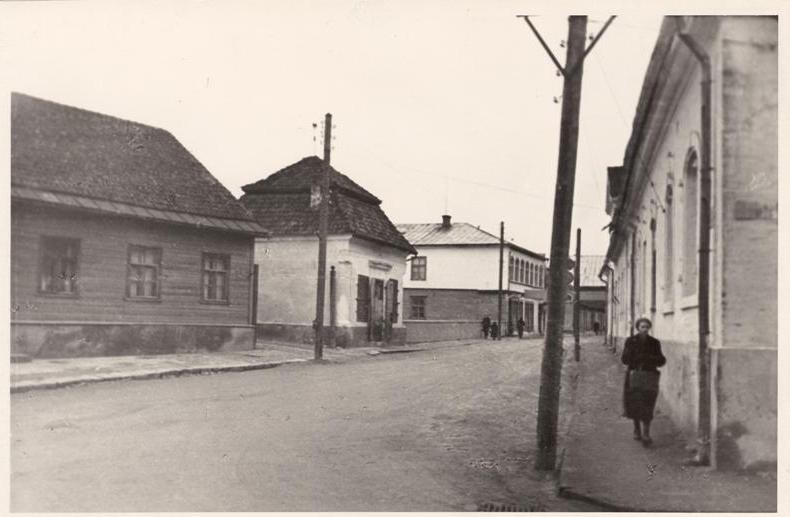 Valga. Kabel Riia tänaval