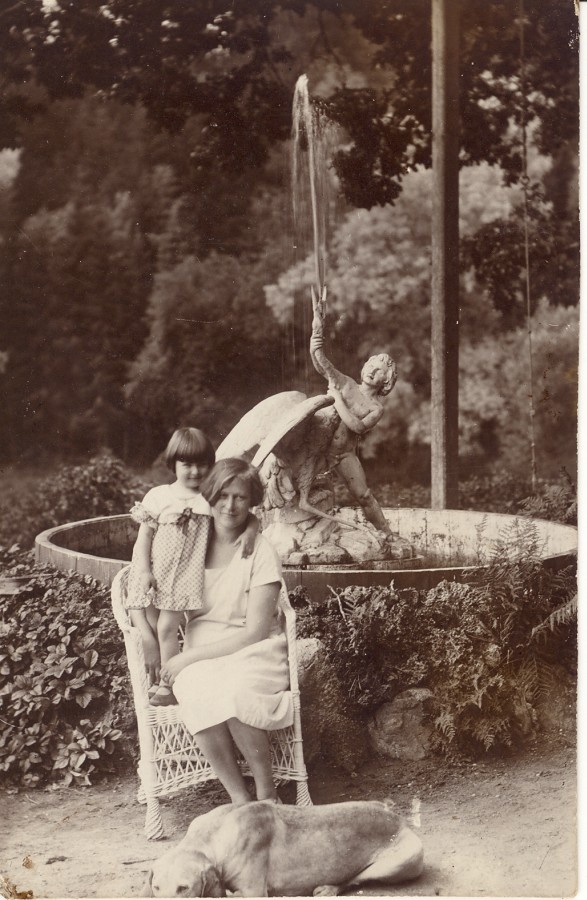 Sangaste loss. Lossiaed