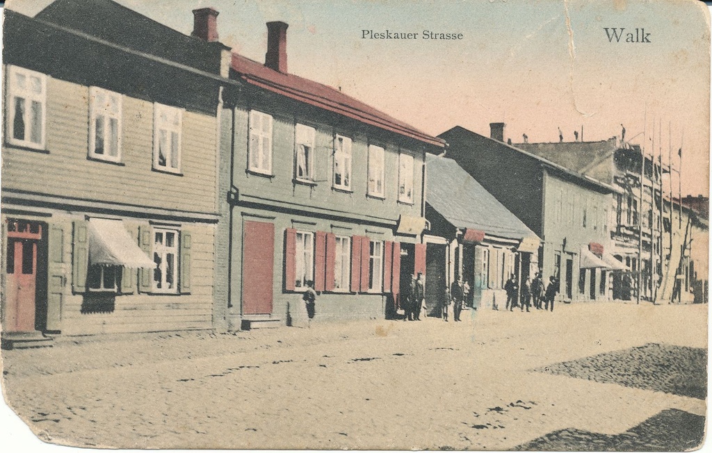 Valga. Pihkva tänav