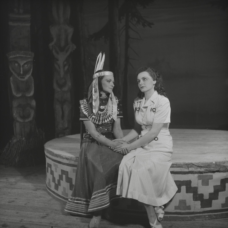 Rose-Marie, Teater Estonia, 1950, osades: Wanda – Inge Põder, Rose - Marie – Milli Rebane