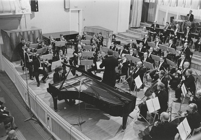 III Üleliiduline pianistide konkurss, Estonia kontserdisaal, 1969, pildil: Juri Slessarev – lõppvoor  similar photo